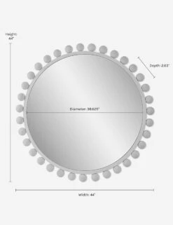 Megs Mirror -Famous Decoration Store 09788 2 DIMS