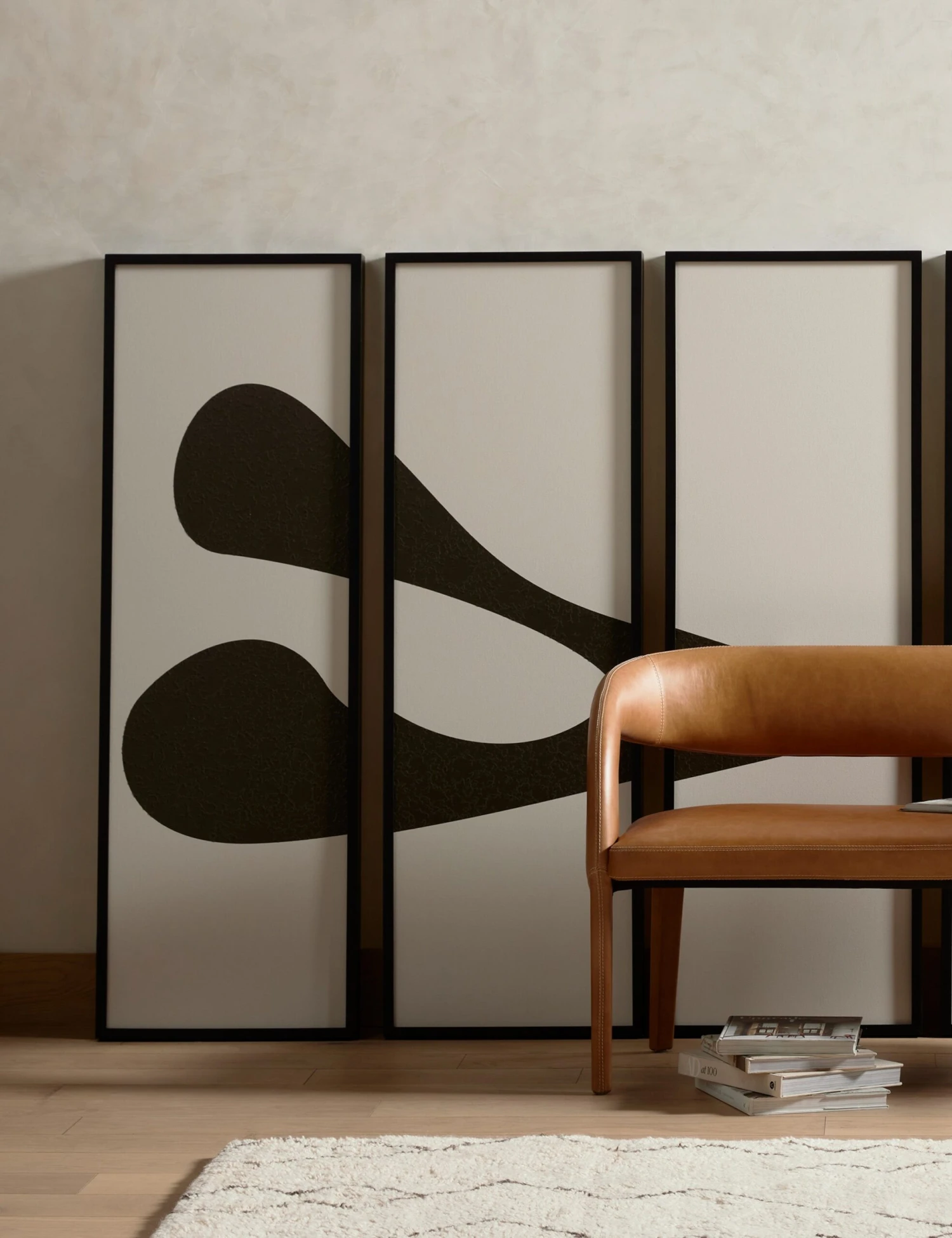 Organic Shape I Wall Art (Set Of 5) By FHAS Inhouse 2 Organic Shape I Wall Art (Set Of 5) By FHAS Inhouse - Image 2