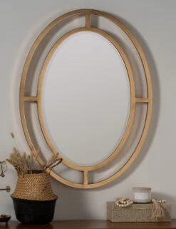 Samia Oval Mirror -Famous Decoration Store 41953 4