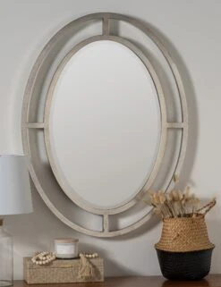 Samia Oval Mirror -Famous Decoration Store 41955 5