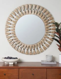 Ricki Round Mirror -Famous Decoration Store 42124 3