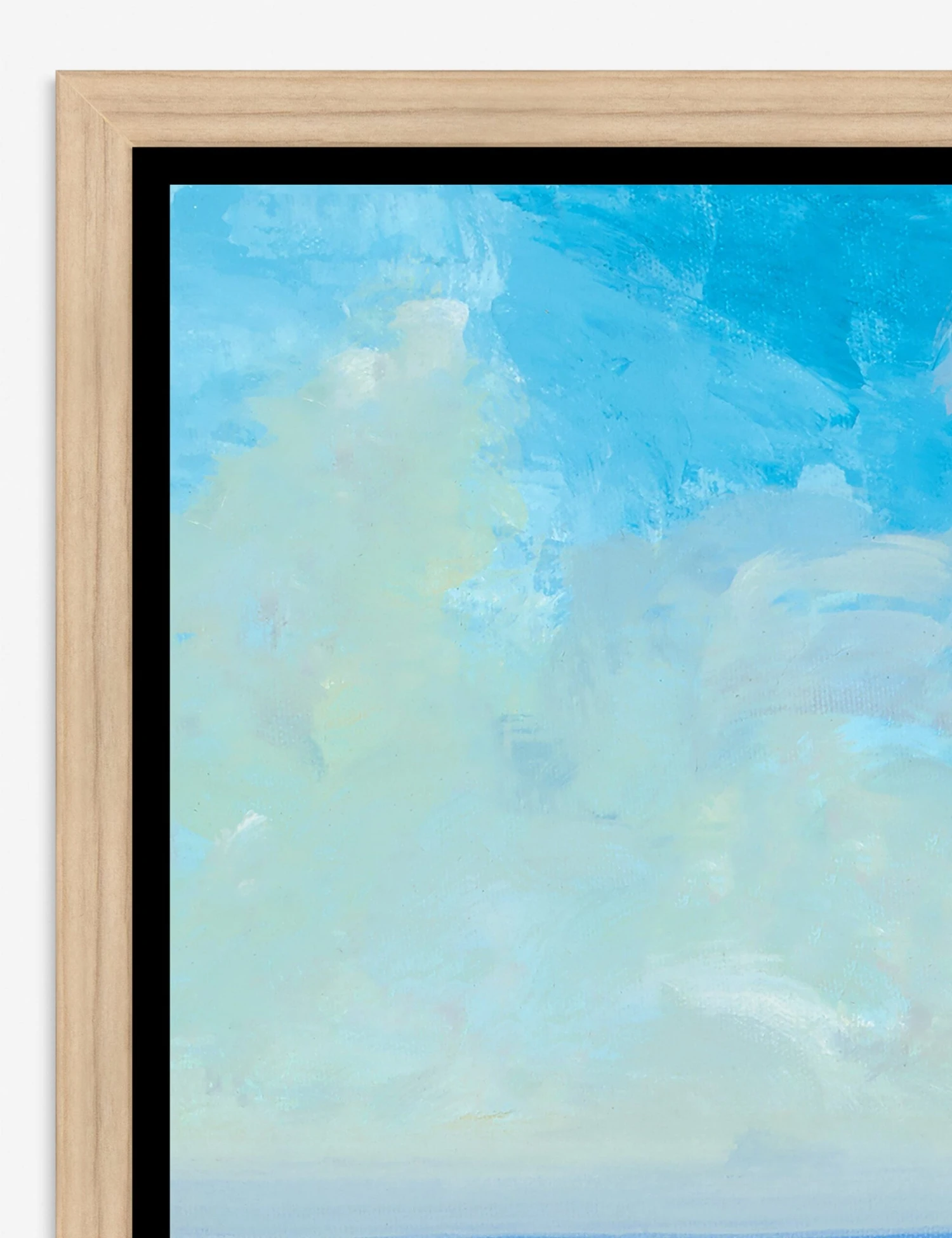 Blue Seascape Wall Art By Sara Brown 2 Blue Seascape Wall Art By Sara Brown - Image 2