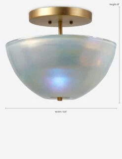 Akari Semi-Flush Mount Light -Famous Decoration Store 5VAPO BOGR 2 Product