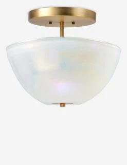 Akari Semi-Flush Mount Light -Famous Decoration Store 5VAPO BOWH 2copy Product