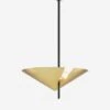 Nari Pendant Light, Aged Brass