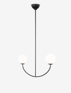 Galassia Linear Chandelier By AERIN 13 Galassia Linear Chandelier By AERIN -Famous Decoration Store AEC1042MBK ALT