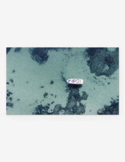 Aerial Ocean Bliss Photography Print By Ingrid Beddoes -Famous Decoration Store AerialOceanBlissunframed