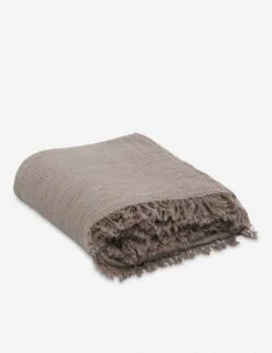 Alaia Cotton Bed Cover By House No. 23 -Famous Decoration Store AlaiaBedCover Mushroom 1162