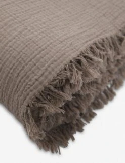 Alaia Cotton Bed Cover By House No. 23 -Famous Decoration Store AlaiaBedCover Mushroom 1163