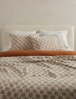 Basketweave Sham By Sarah Sherman Samuel -Famous Decoration Store BasketweaveBlanket Umber Ivory A0656737 2 Product 8f462bc1 4c9d 40ec b4f8 136f3a390cfa