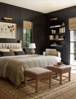 Riley Knit Throw By Pom Pom At Home -Famous Decoration Store Bedroom2 190831 Ottoman SITECROP 2 1 590e357b 6a3c 4a5f 8c38 c4cfa5cdc06b