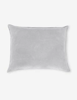 Bianca Velvet Oversized Pillow By Pom Pom At Home -Famous Decoration Store Biancagreybigpillowcopy