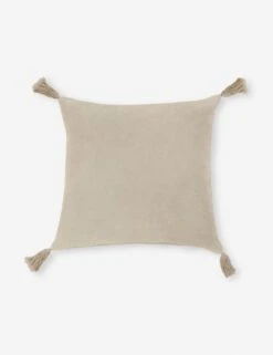 Bianca Velvet Pillow By Pom Pom At Home -Famous Decoration Store Biancanatural20copy