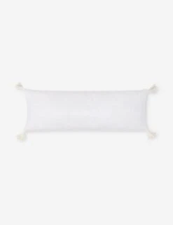 Bianca Velvet Pillow By Pom Pom At Home -Famous Decoration Store Biancawhitelong