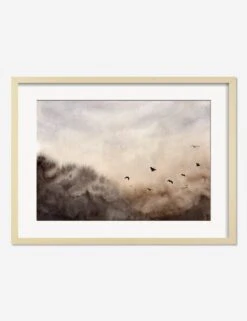 Bird Landscape Print By Renata Tot IveziÄ‡ -Famous Decoration Store BirdLandscapeNaturalFrame