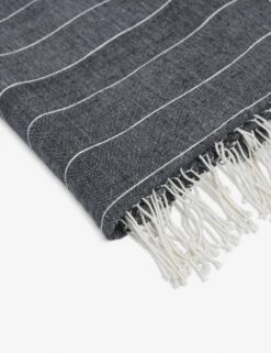 Melkam Bath Sheet By Bolé Road Textiles -Famous Decoration Store BoleRoadTextiles MelkamBathSheet Onyx 6553