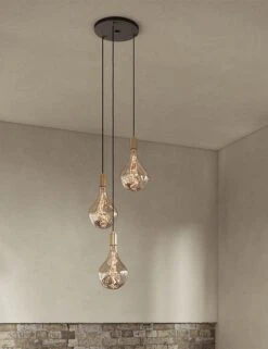 Triple Pendant Light With Voronoi II By Tala -Famous Decoration Store CP BLK SET TRI BP 02 9