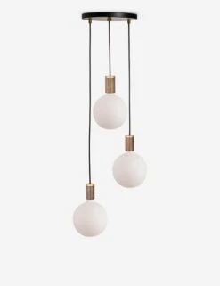 Triple Pendant Light With Sphere IV By Tala -Famous Decoration Store CP BLK SET TRI WP 01 4