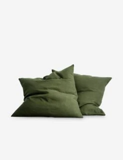 European Flax Linen Euro Pillowcases (Set Of 2) By Cultiver -Famous Decoration Store CULTIVER Forest Euros e76d3b28 69b5 4fcc 8c2f a56f588b5e3f