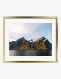 Fjords Photography Print By Carley Rudd 15 Fjords Photography Print By Carley Rudd -Famous Decoration Store CarleyRuddFjordsGoldFramedPrint