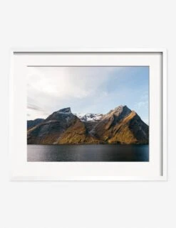 Fjords Photography Print By Carley Rudd 14 Fjords Photography Print By Carley Rudd -Famous Decoration Store CarleyRuddFjordsWhiteFramedPrint