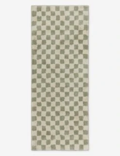 Checkerboard Bath Mat By Sarah Sherman Samuel 18 Checkerboard Bath Mat By Sarah Sherman Samuel -Famous Decoration Store CheckerboardBathMatbySarahShermanSamuel Lichen 2 x5 A06569285144