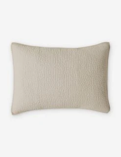 Clemence Sham -Famous Decoration Store ClemenceSham Bone Standard L0466348 129