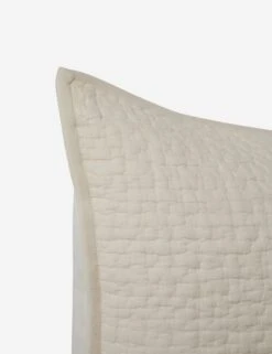 Clemence Sham -Famous Decoration Store ClemenceSham Bone Standard L0466348 133