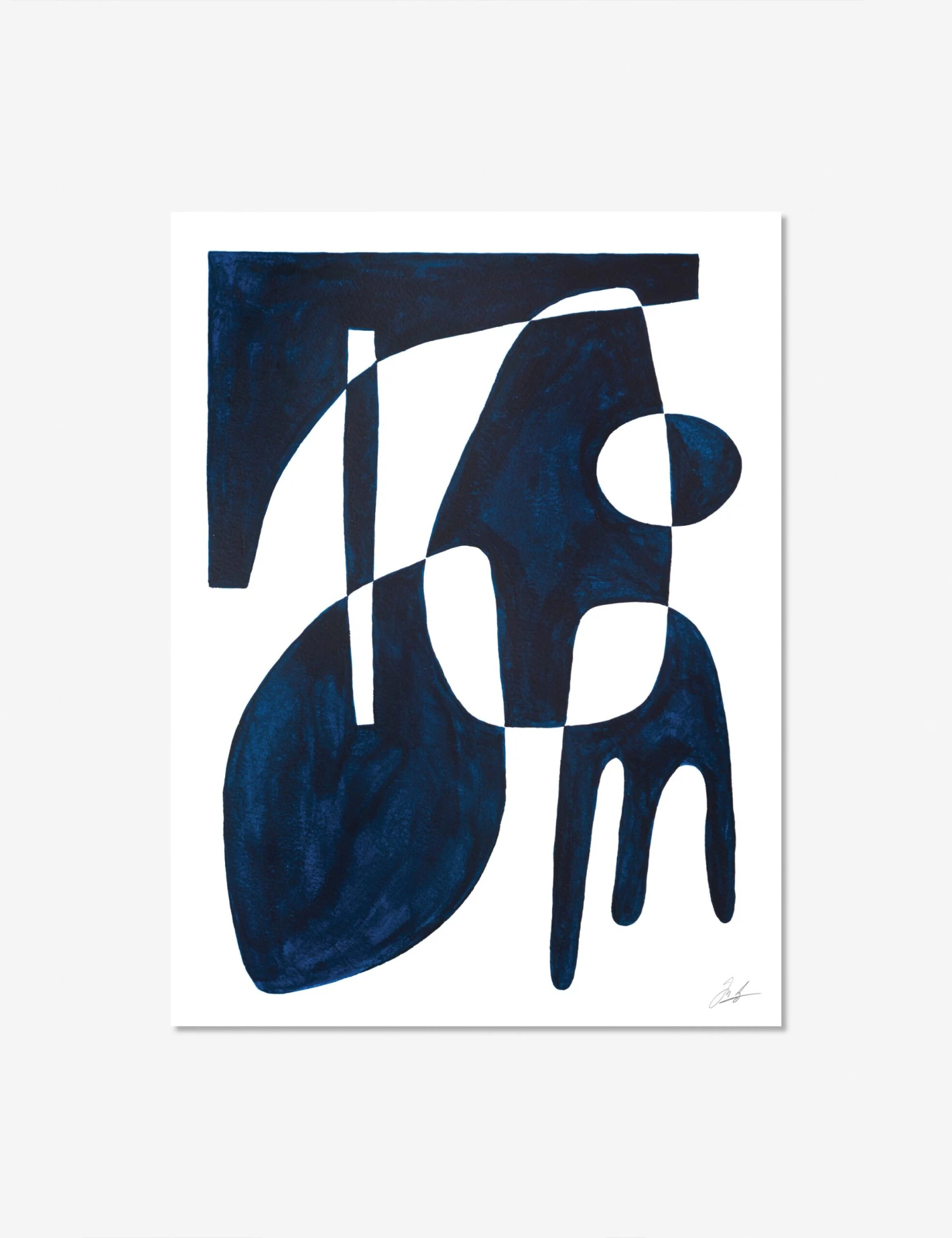 Contrasts Blue Print By Jan SkácelÃk 2 Contrasts Blue Print By Jan SkácelÃk - Image 2