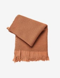 Ella Waffle Hand Towel By House No. 23 21 Ella Waffle Hand Towel By House No. 23 -Famous Decoration Store ELLAHANDTOWEL SEDONA PRODUCT