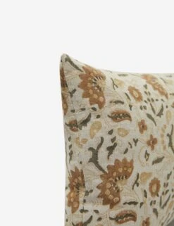 Eames Linen Pillow -Famous Decoration Store EamesLinenPillow Rust A0654989B 2