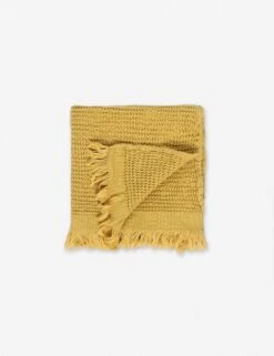 Ella Waffle Hand Towel By House No. 23 14 Ella Waffle Hand Towel By House No. 23 -Famous Decoration Store EllaHandTowel Mustard1