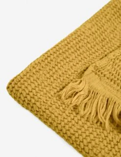 Ella Waffle Hand Towel By House No. 23 15 Ella Waffle Hand Towel By House No. 23 -Famous Decoration Store EllaHandTowel Mustard2
