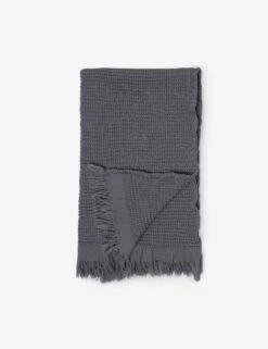 Ella Waffle Towel By House No. 23 30 Ella Waffle Towel By House No. 23 -Famous Decoration Store EllaTowel 17316 ANTHRACITE PRODUCT