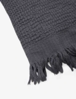 Ella Waffle Towel By House No. 23 31 Ella Waffle Towel By House No. 23 -Famous Decoration Store EllaTowel 17448 ANTHRACITE PRODUCT