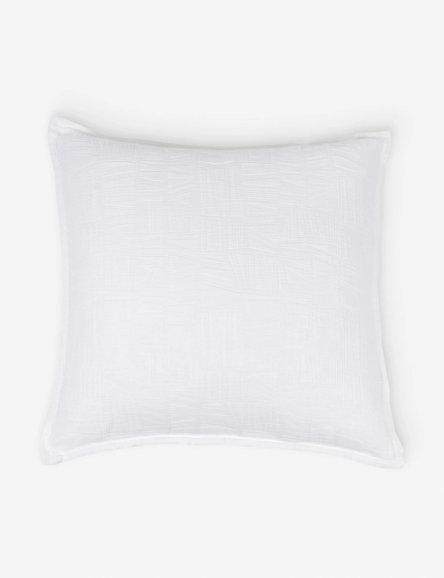 Harbour Cotton Matelassé Euro Sham By Pom Pom At Home 3 Harbour Cotton Matelassé Euro Sham By Pom Pom At Home - Image 3