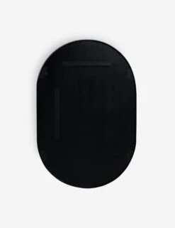 Idris Oval Mirror -Famous Decoration Store IdrisMirror Black Oval A0656680 042 Product
