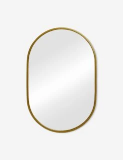Idris Oval Mirror -Famous Decoration Store IdrisMirror Gold Oval A06566815127 Product