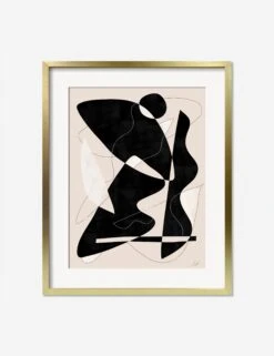 Intricate Black Print By Jan SkÃ¡celÃ­k -Famous Decoration Store IntricateGoldFrame