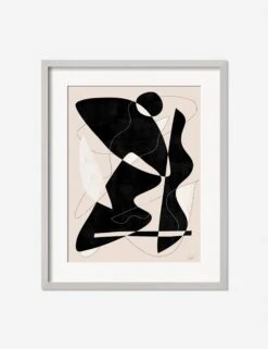 Intricate Black Print By Jan SkÃ¡celÃ­k -Famous Decoration Store IntricateSilverFrame