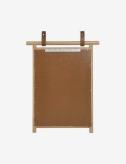 Kendyl Leather Strap Mirror -Famous Decoration Store KendylWallMirror 4987