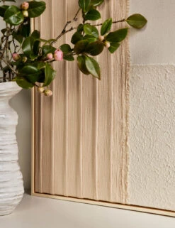 Patchwork Blush Wall Art By Visual Contrast -Famous Decoration Store L0470482 TexturedPaper Blush StuidoLifestyle 16572