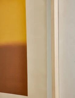 Gradient Silkscreen Wall Art By Visual Contrast -Famous Decoration Store L0470494 Gradient4 copper ochre StuidoLifestyle 3