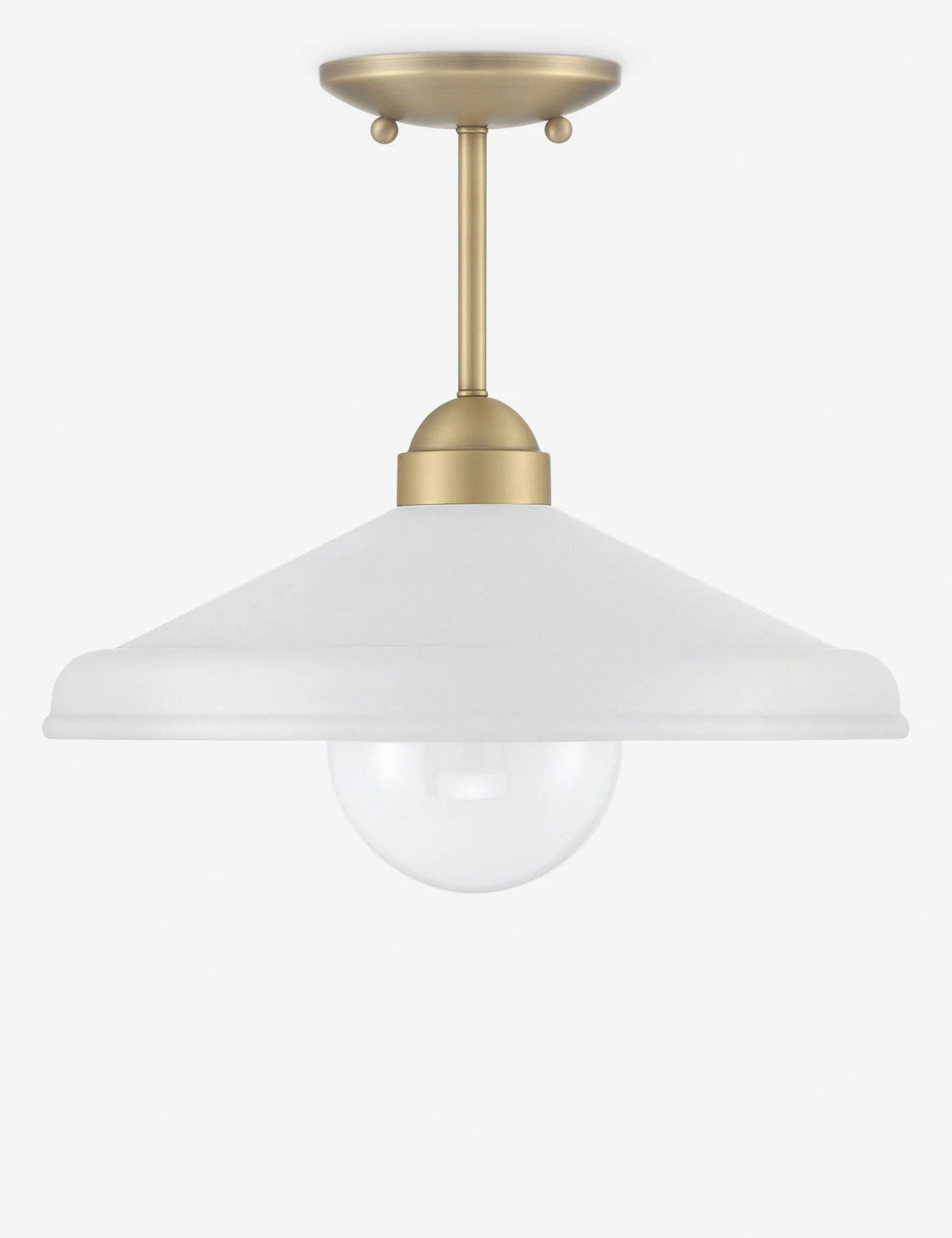 Parish Semi-Flush Mount Light 1 Parish Semi-Flush Mount Light