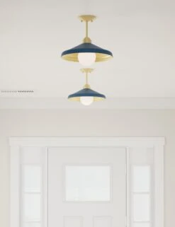 Parish Semi-Flush Mount Light 23 Parish Semi-Flush Mount Light -Famous Decoration Store L090 0049 6 PRODUCT