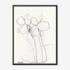 Ink Flower 4 Wall Art By Arthur Krakower