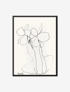 Ink Flower 4 Wall Art By Arthur Krakower