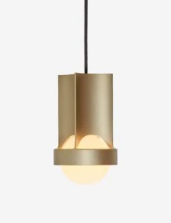 Loop Pendant Light With Sphere III By Tala -Famous Decoration Store LOOP SPHR III GD PD 01 02