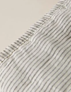 Lammin Linen Quilted Coverlet By Sarah Sherman Samuel 21 Lammin Linen Quilted Coverlet By Sarah Sherman Samuel -Famous Decoration Store LamminLinenCoverlet Black Ivory Queen Full A0656729 011 Product