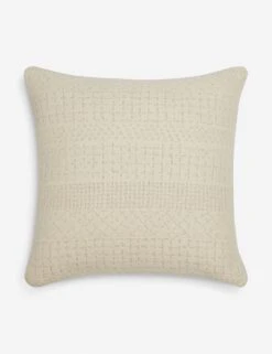 Larchmont Indoor / Outdoor Pillow By Sunbrella For Lulu And Georgia 20 Larchmont Indoor / Outdoor Pillow By Sunbrella For Lulu And Georgia -Famous Decoration Store LarchmontIndoor OutdoorPillow Ivory A0652661B 2593